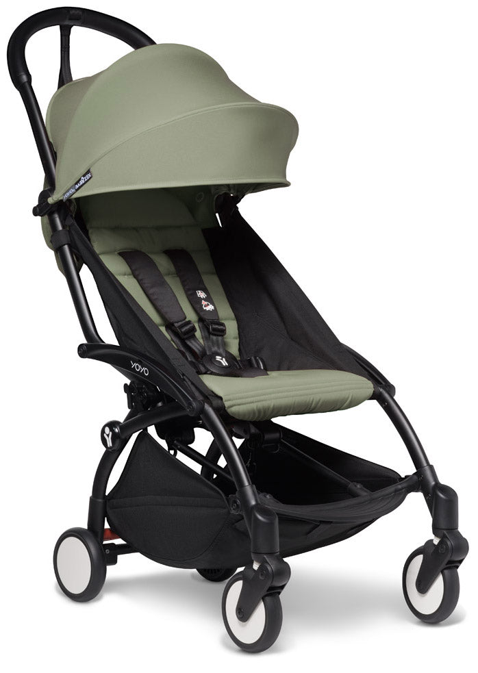 Babyzen YOYO2 Ultra Compact 6+ Stroller - Black / Olive