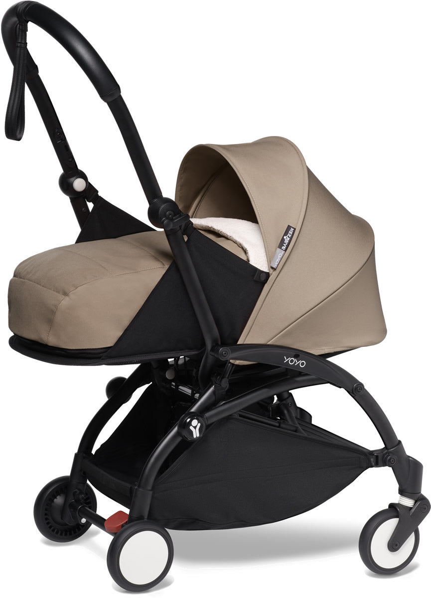 Babyzen YOYO2 Ultra Compact 0+ Stroller - Black / Taupe