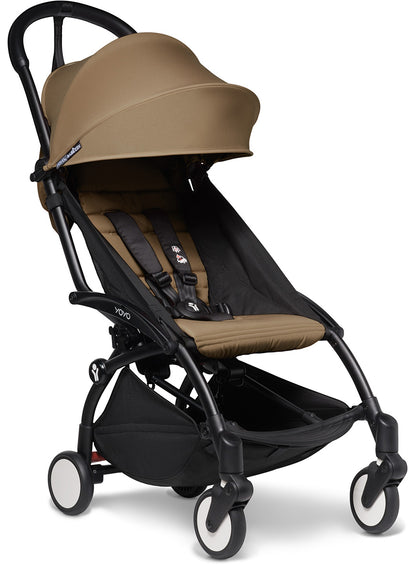 Babyzen YOYO2 Ultra Compact 6+ Stroller - Black / Toffee