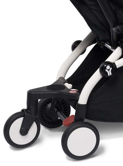 Babyzen YOYO2 Ultra Compact Complete 6+ Stroller & Rolling Bag Bundle - White/Ginger