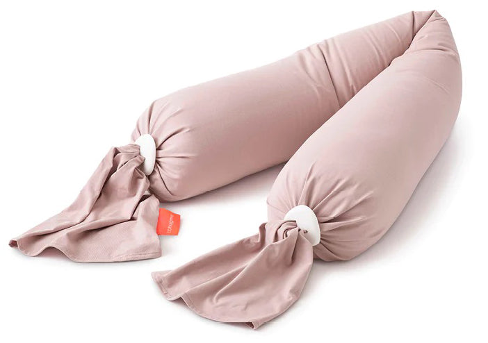 BBHugMe Pregnancy Pillow - Dusty Pink / Vanilla (EPS Microbeads)