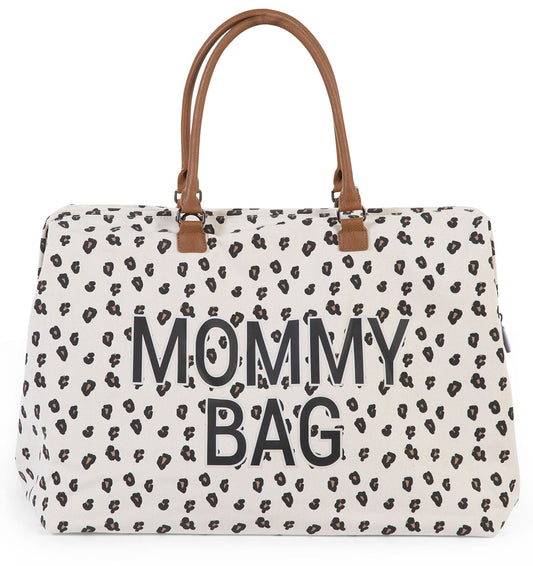 BEABA Childhome Canvas Mommy Bag - Leopard