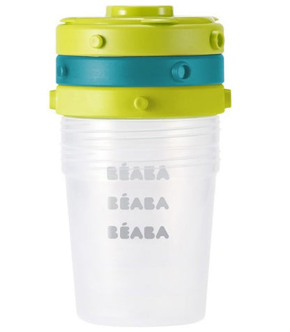 Beaba Clip Containers - Peacock