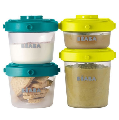 Beaba Clip Containers - Peacock