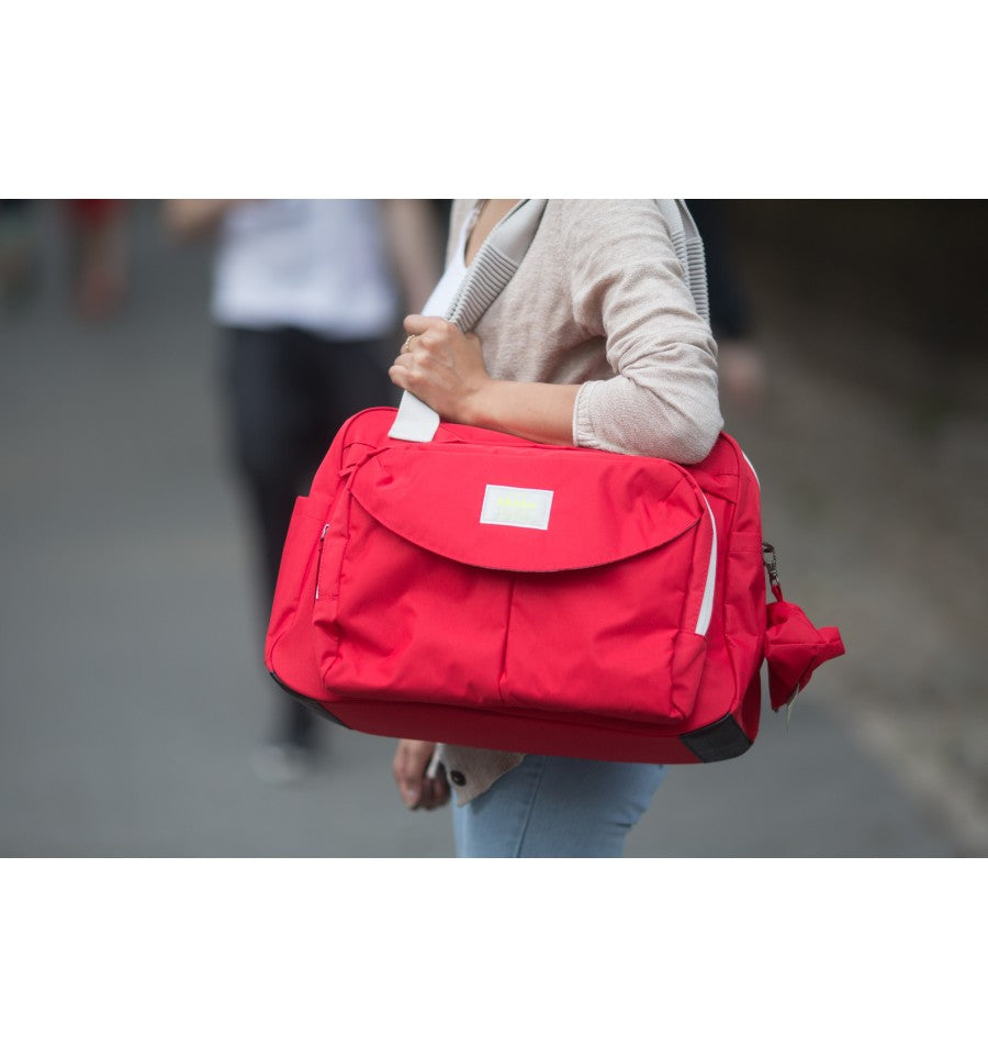 Beaba Geneva Diaper Bag - Red