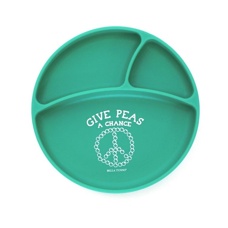 Bella Tunno Give Peas A Chance Wonder Plate