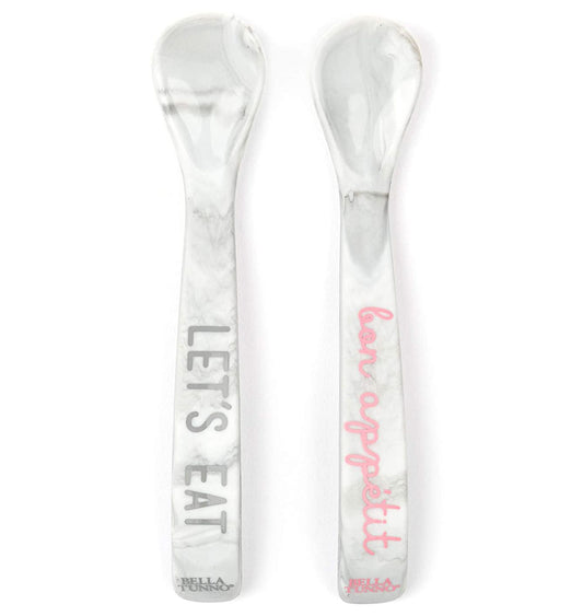 Bella Tunno Lets Eat and Bon Appetit Spoon Set