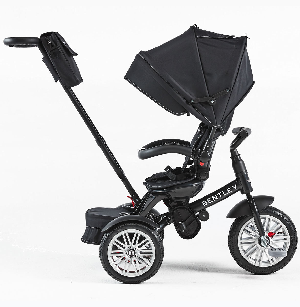 Bentley 6-in-1 Baby Stroller / Kids Trike - Onyx Black