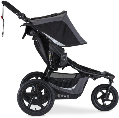 BOB Revolution Flex 3.0 Duallie Double Jogging Stroller - Graphite Black