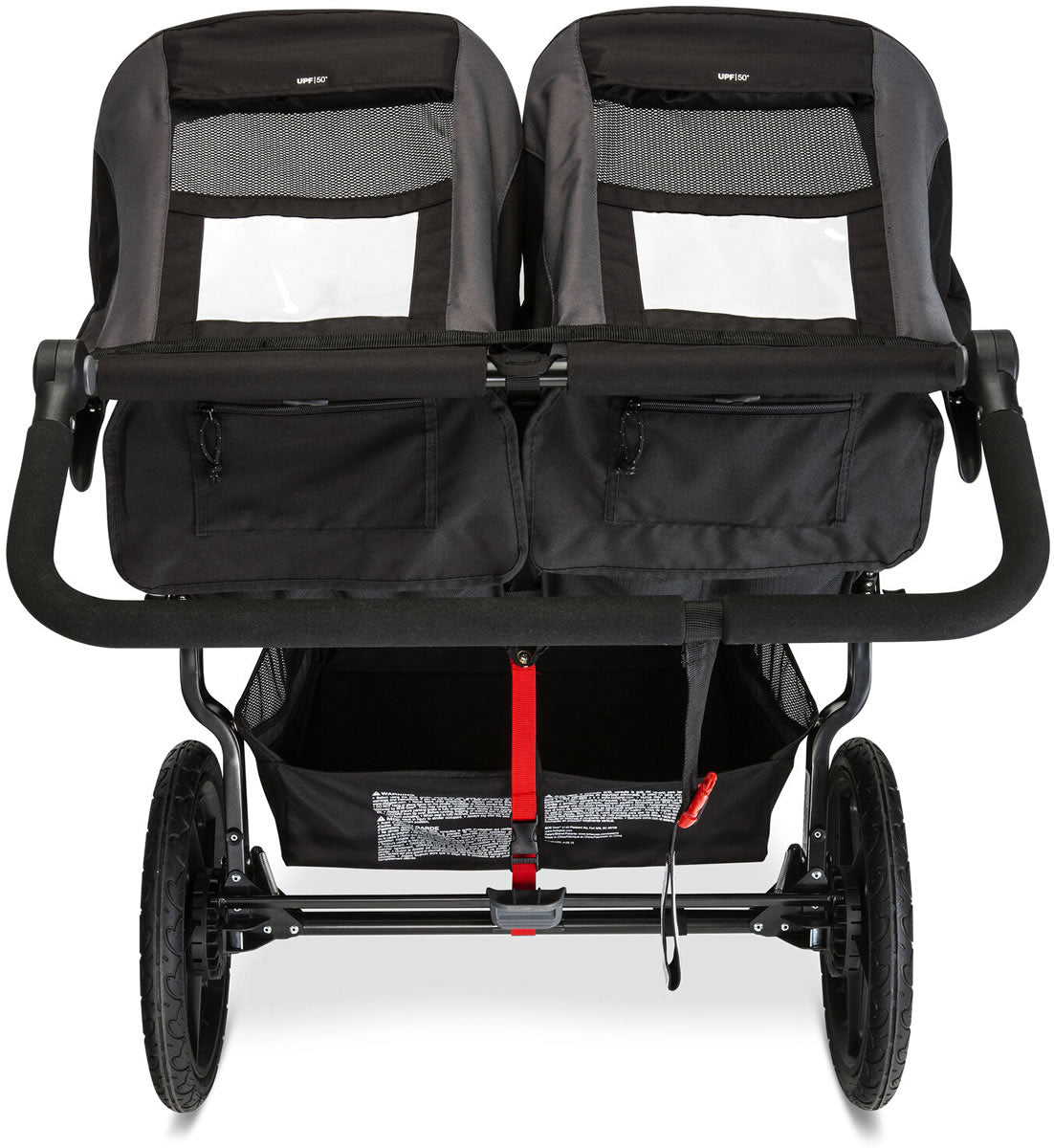 BOB Revolution Flex 3.0 Duallie Double Jogging Stroller - Graphite Black