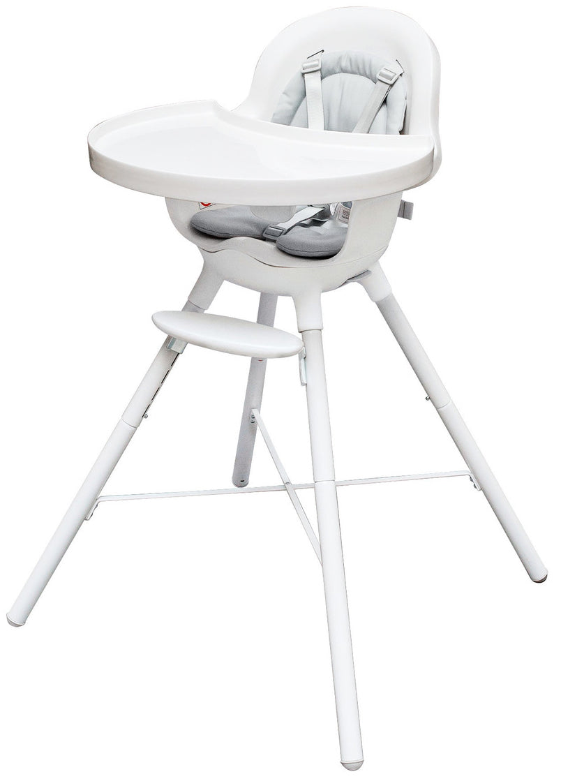 Boon GRUB Dishwasher-Safe Adjustable Baby High Chair - White