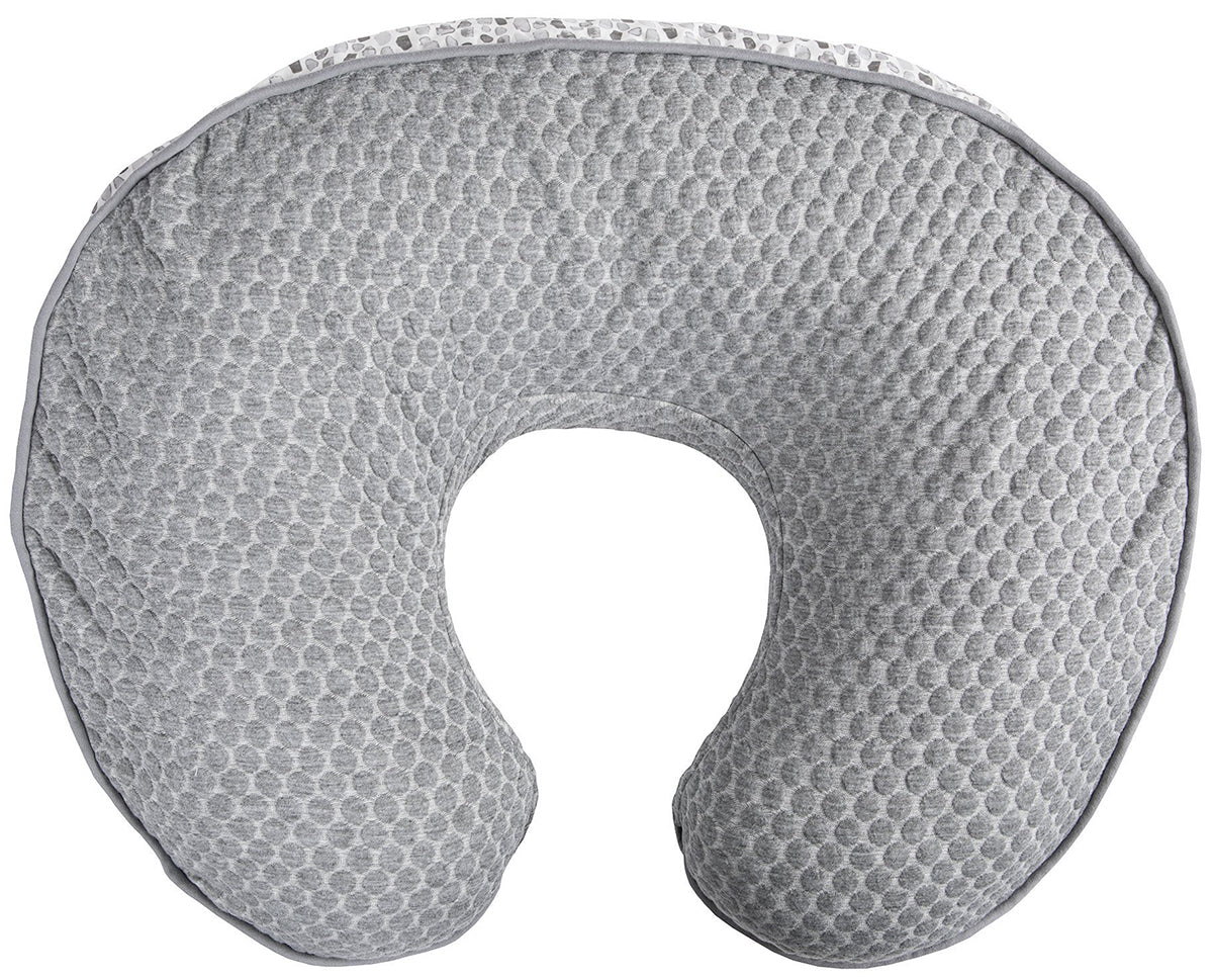 Boppy Luxe Original Feeding & Infant Support Pillow - Gray Brushstrokes Pennydot