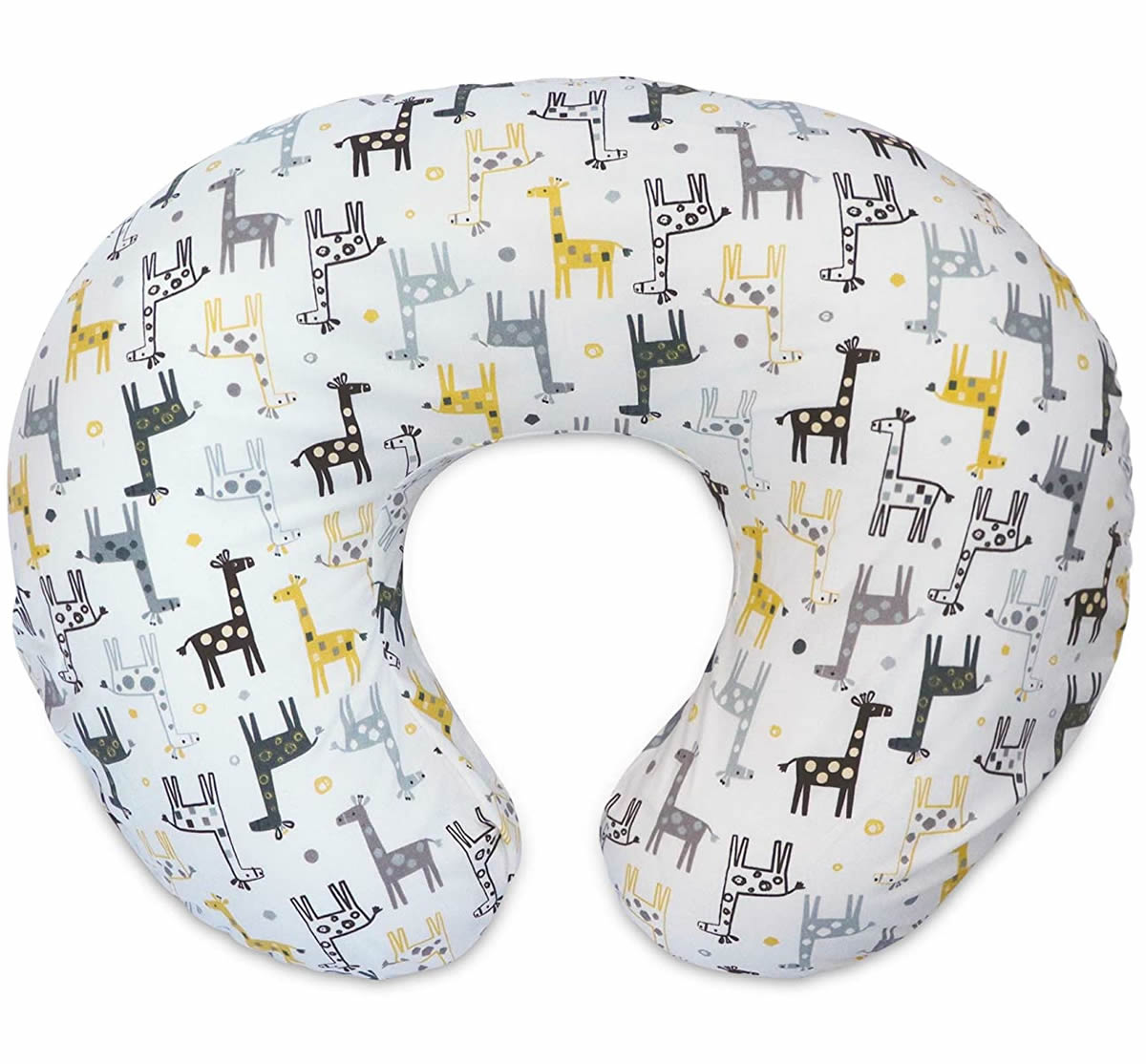 Boppy Original Slipcover - Gray/Gold Giraffe