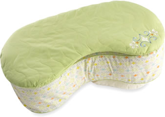 Born Free Bliss Feeding Pillow Deluxe Slip Cover - Sketchy Diamond