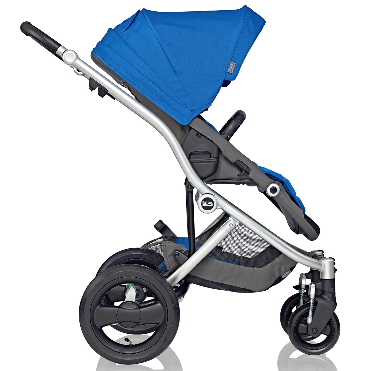 Britax Affinity Complete Stroller, Silver - Sky Blue