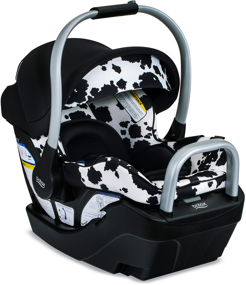 Britax Willow SC Infant Car Seat with Alpine Base - Cowmooflage