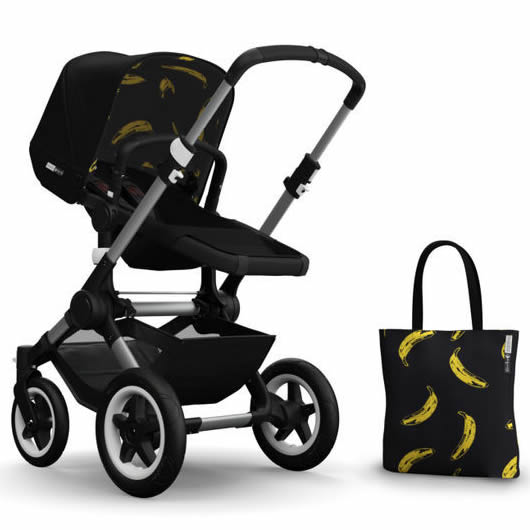 Bugaboo Buffalo Andy Warhol Accessory Pack - Black/Banana