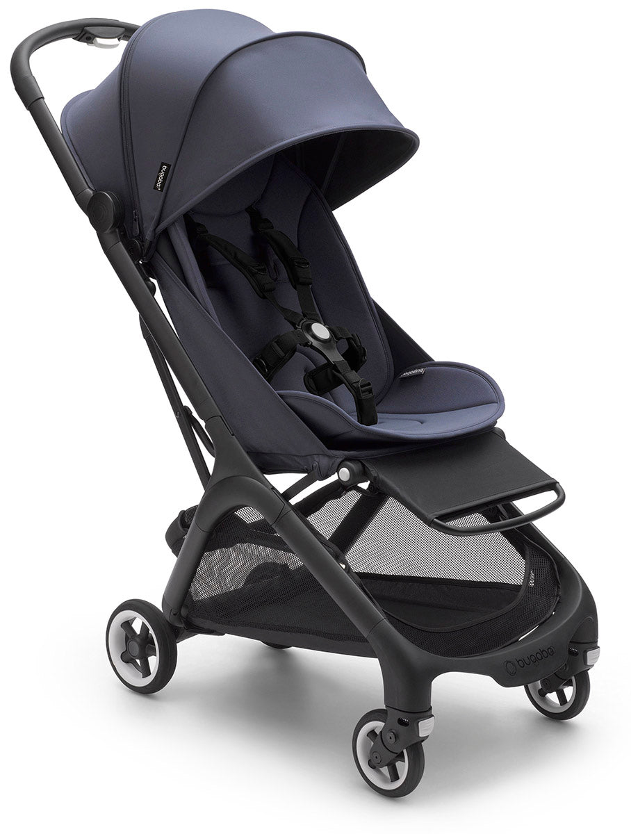 Bugaboo Butterfly Complete Compact Stroller - Black / Stormy Blue