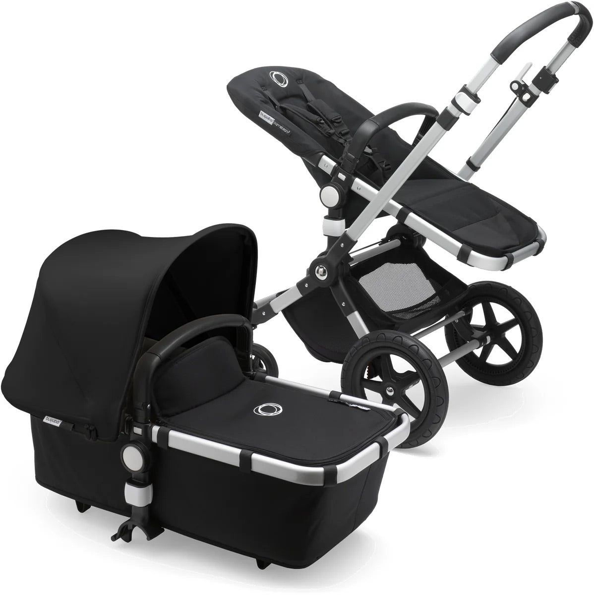 Bugaboo OPEN BOX Cameleon 3 Plus Complete Stroller - Aluminum/Black/Black