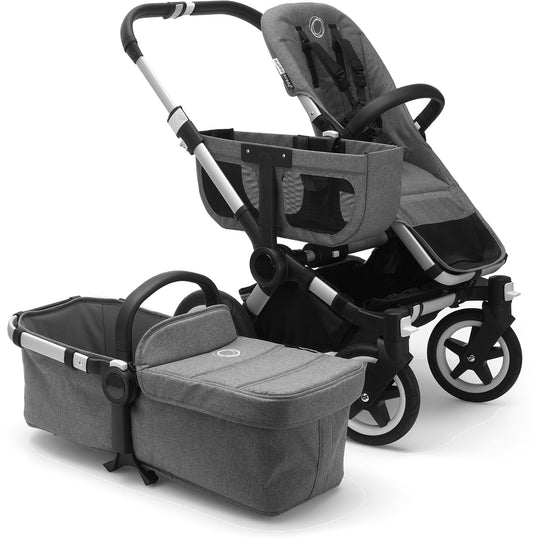 Bugaboo Donkey 2 Base Fabric - Grey Melange