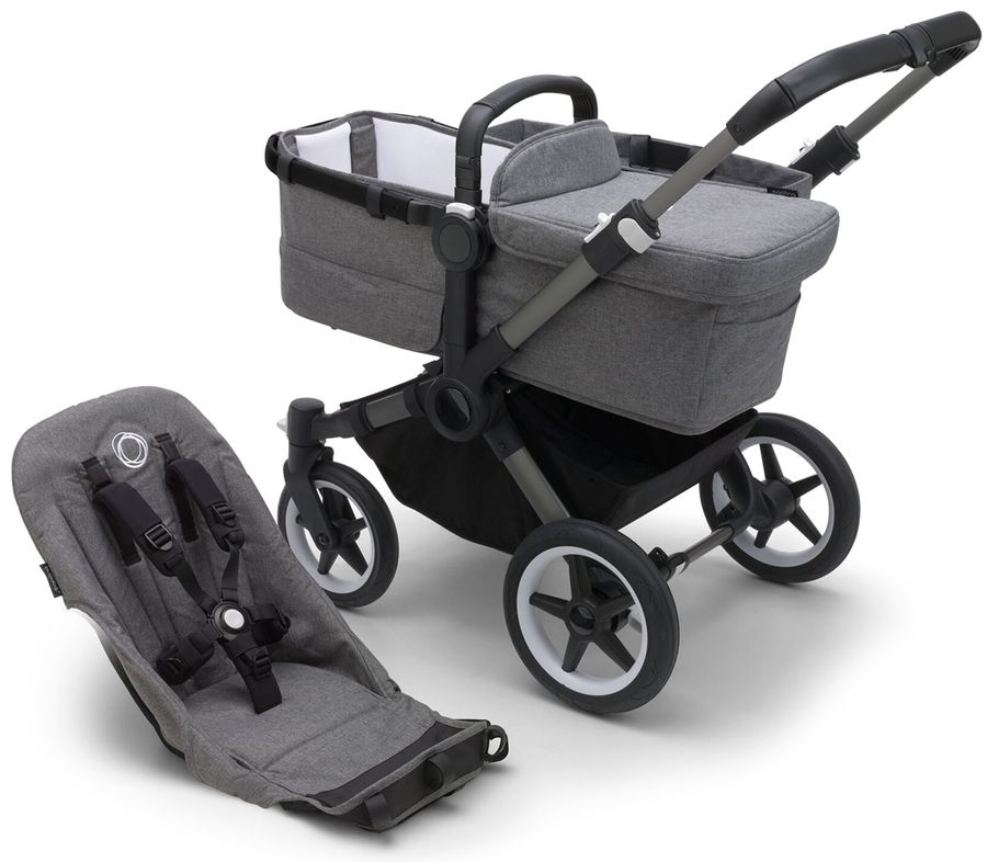 Bugaboo Donkey 5 Base - Graphite / Grey Melange