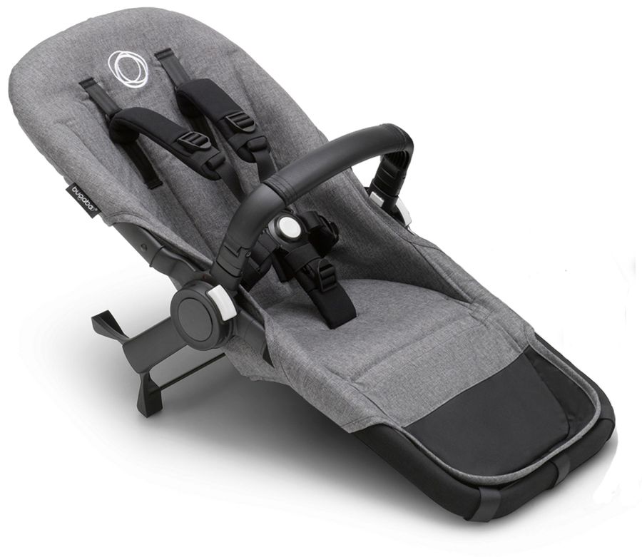 Bugaboo Donkey 5 Duo Extension Set - Grey Melange