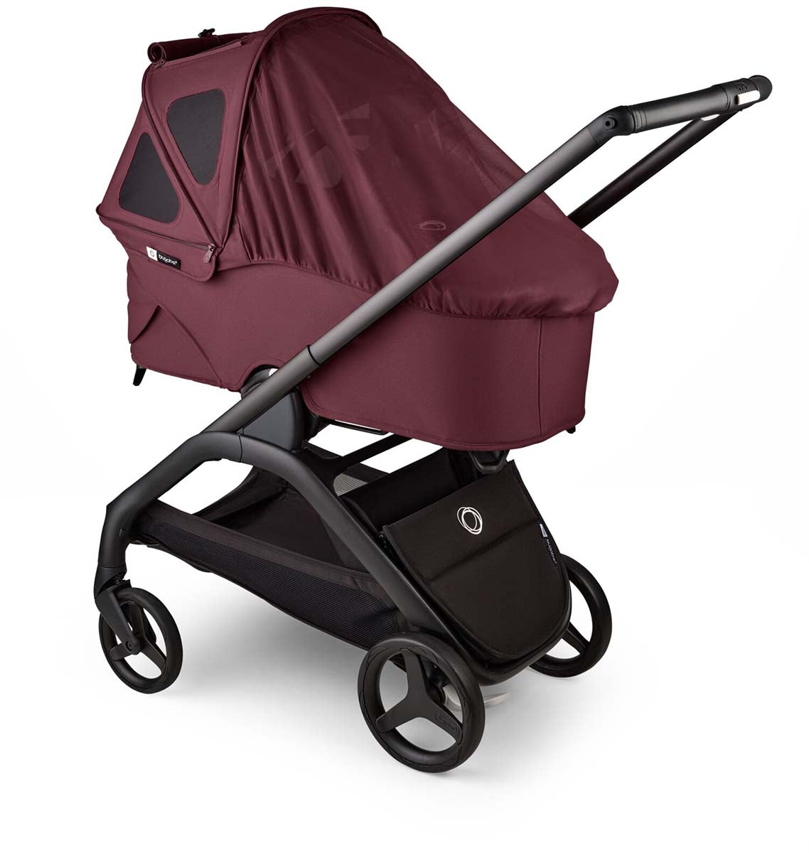 Bugaboo Dragonfly Breezy Sun Canopy - Dark Cherry