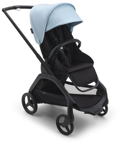 Bugaboo Dragonfly Complete Lightweight Compact Stroller - Graphite / Midnight Black / Skyline Blue