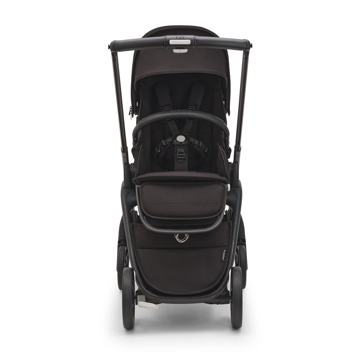 Bugaboo Dragonfly Complete Lightweight Compact Stroller - Graphite / Midnight Black / Skyline Blue