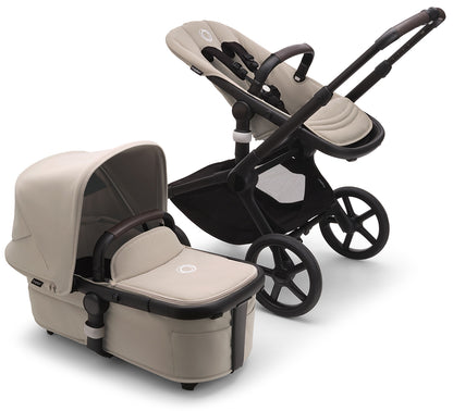 Bugaboo Fox 5 Complete Stroller - Black / Desert Taupe