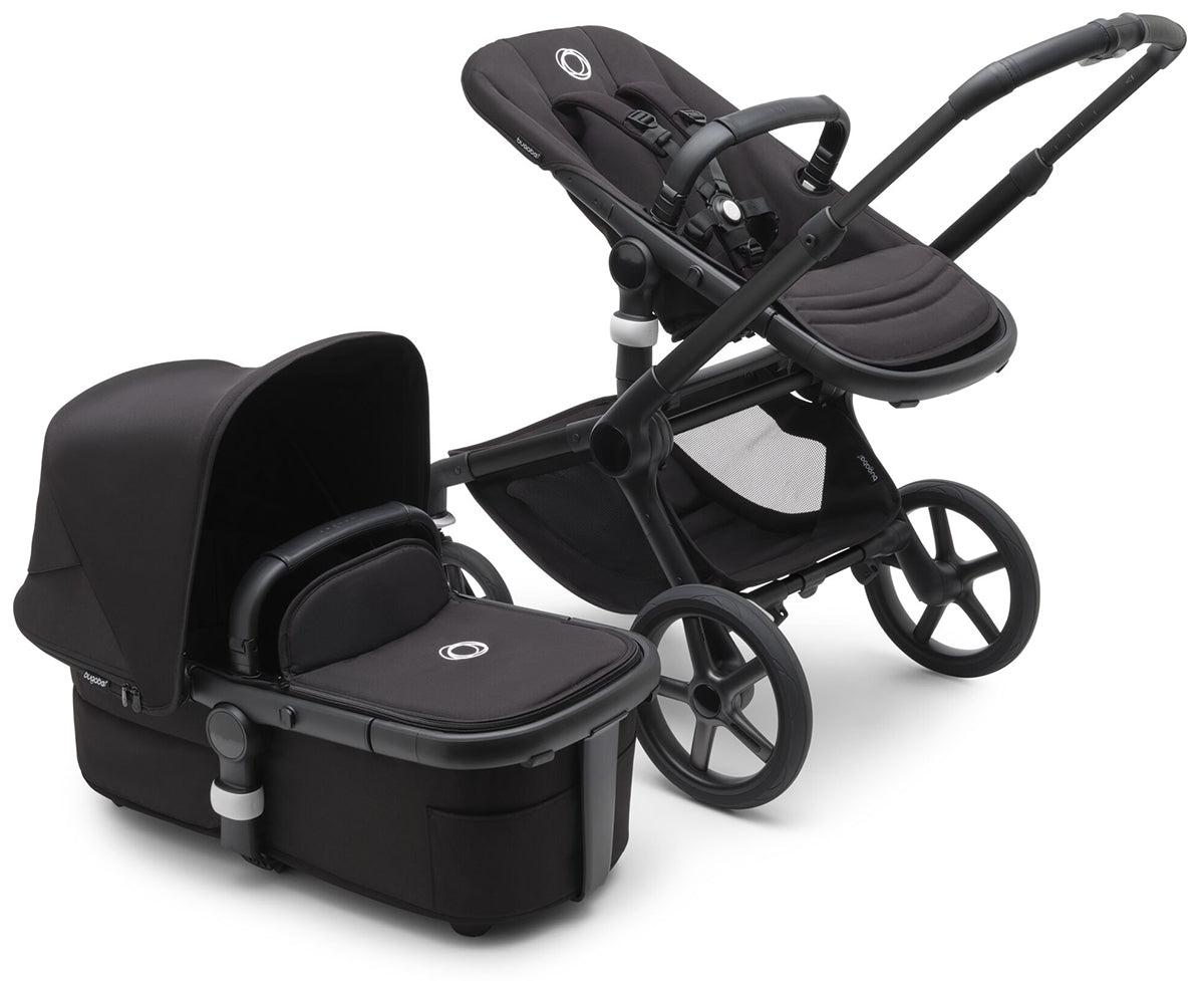 Bugaboo Fox 5 Complete Stroller - Black / Midnight Black / Midnight Black