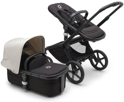 Bugaboo Fox 5 Complete Stroller - Black / Midnight Black / Misty White