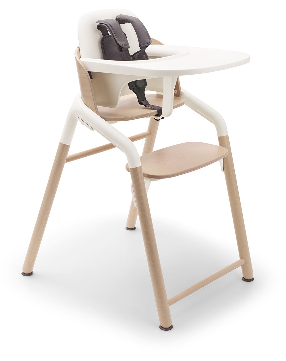 Bugaboo Giraffe Complete High Chair - Neutral Wood / White