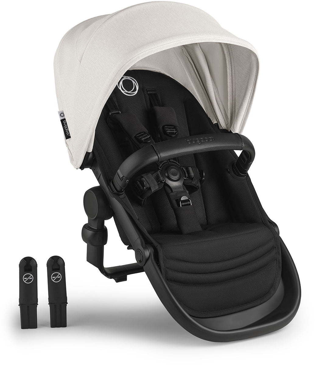 Bugaboo Kangaroo Sibling Seat - Black / Midnight Black / Misty White