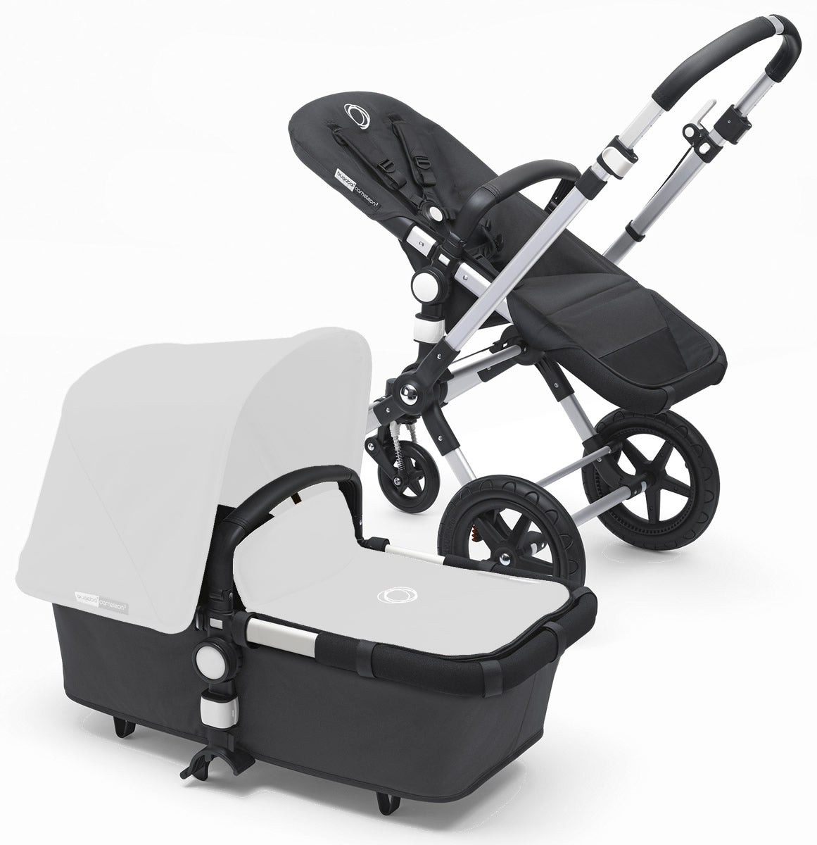 Bugaboo OPEN BOX Cameleon 3 Base - Aluminum/Dark Grey