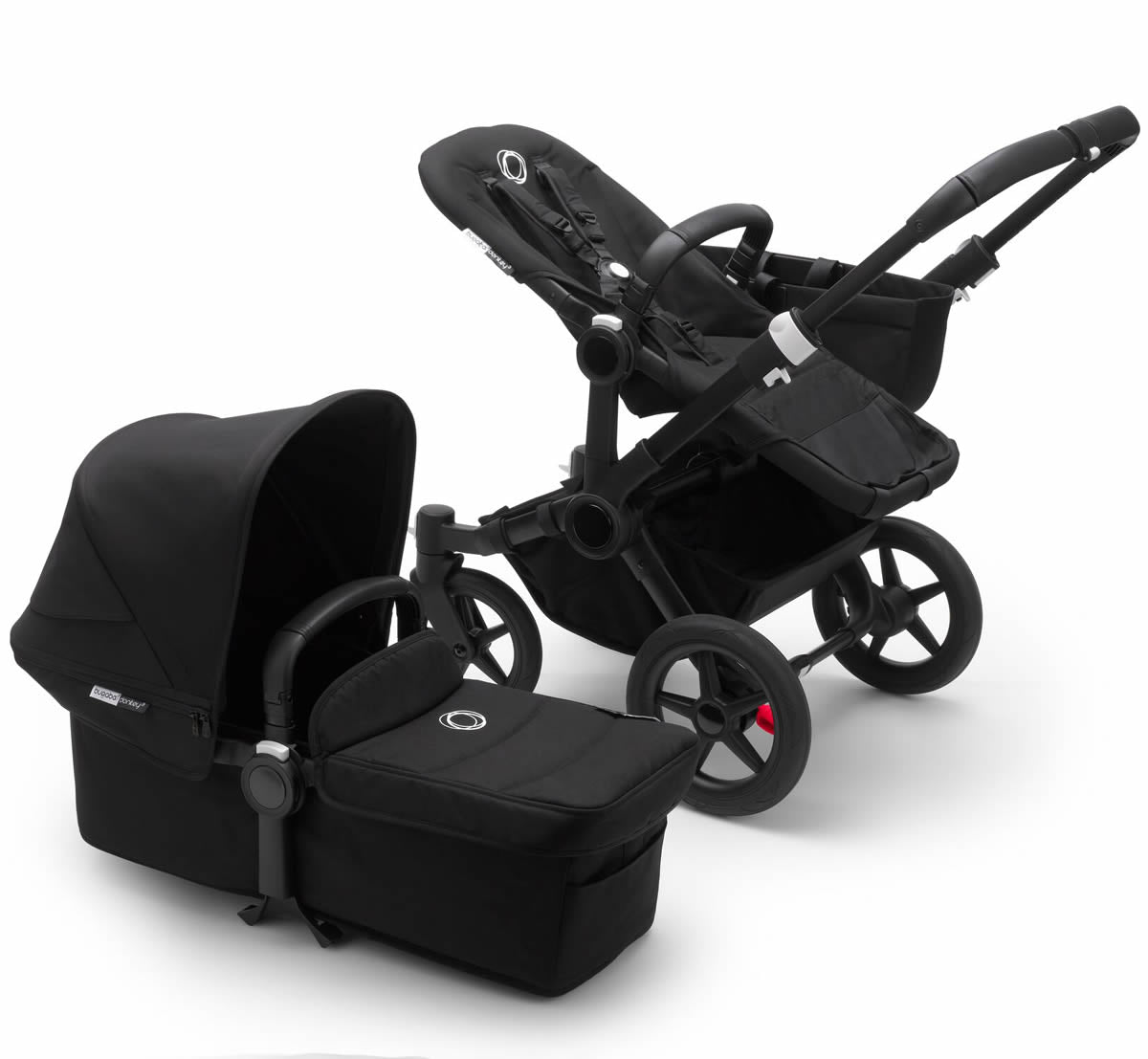 Bugaboo OPEN BOX Donkey3 Mono Complete Single Stroller - Black/Black/Black