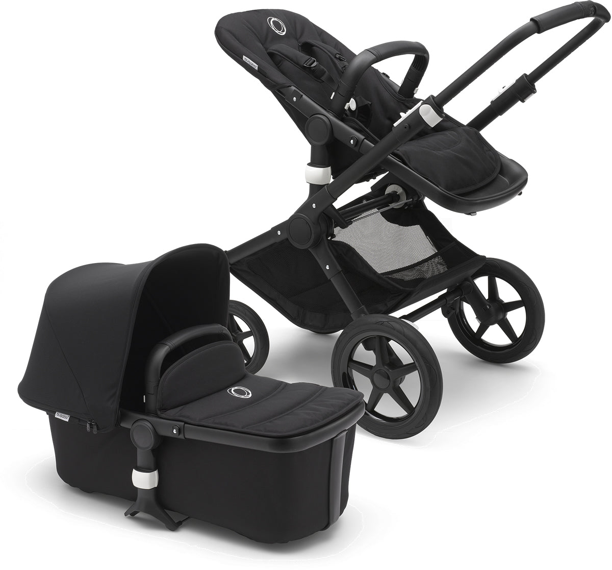 Bugaboo OPEN BOX Fox Complete Stroller - Black/Black