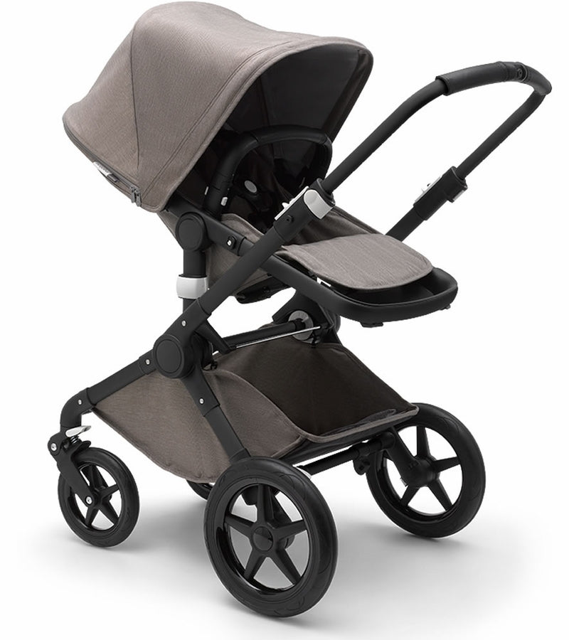 Bugaboo OPEN BOX Fox Complete Stroller - Black/Mineral Taupe