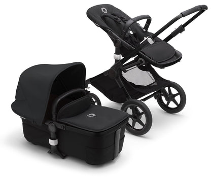 Bugaboo OPEN BOX Fox3 Complete Stroller (One Box) - Black / Midnight Black / Midnight Black