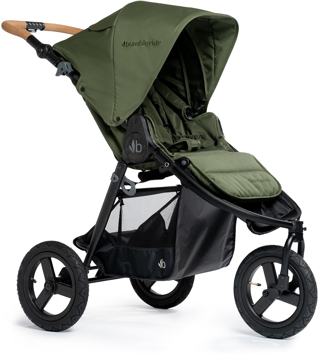 Bumbleride Indie Single Stroller 2024 - Olive