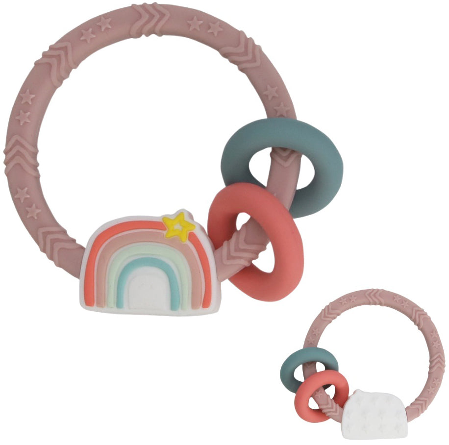 Busy Baby Rainbow Teether