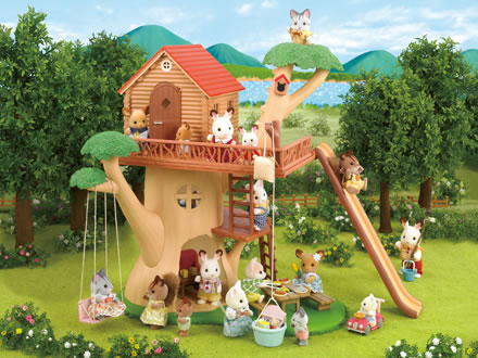 Calico Critters Adventure Tree House