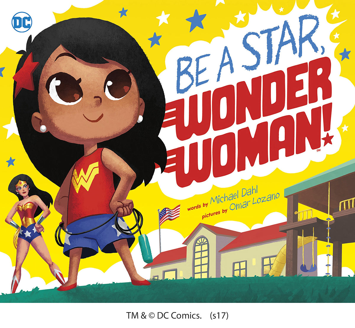 Capstone DC Super Heroes Board Book - Be A Star, Wonder Woman!