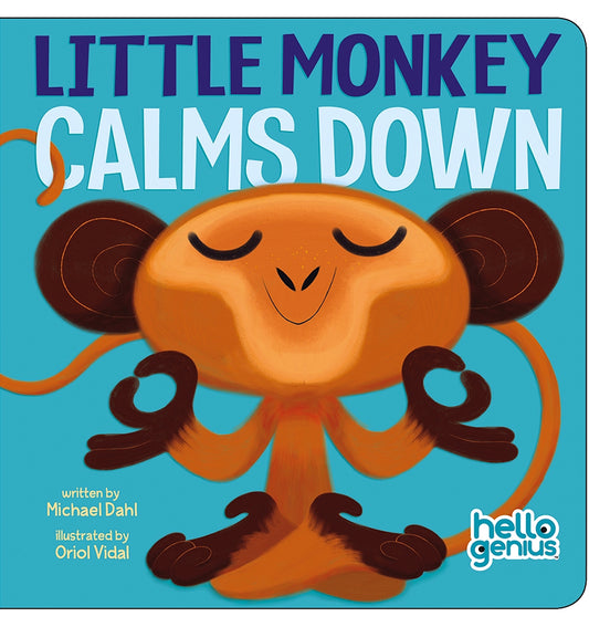 Capstone Hello Genius Board Book - Little Monkey Calms Down