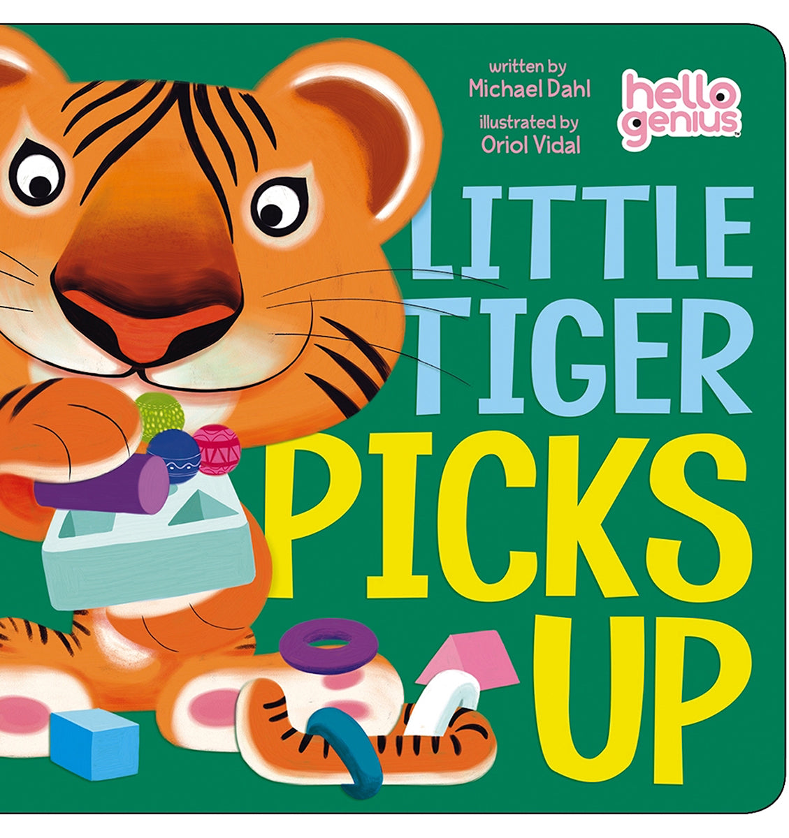 Capstone Hello Genius Board Book - Little Tiger Picks Up