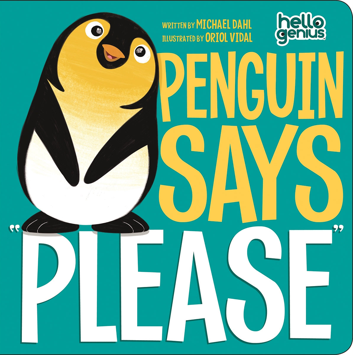 Capstone Hello Genius Board Book - Penguin Says Please