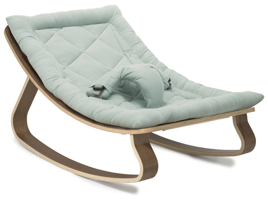 Charlie Crane LEVO Baby Rocker - Walnut / Farrow