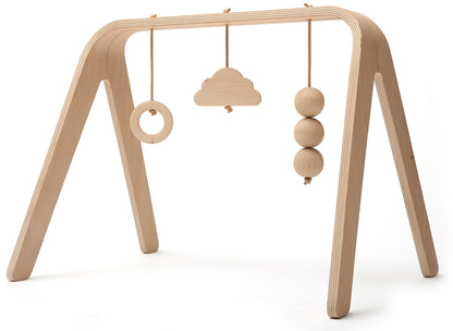 Charlie Crane NAHO Activity Arch + Wooden Toys