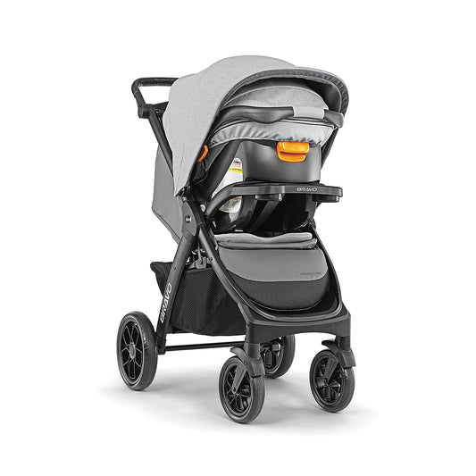 Chicco Bravo LE Trio Travel System - Driftwood