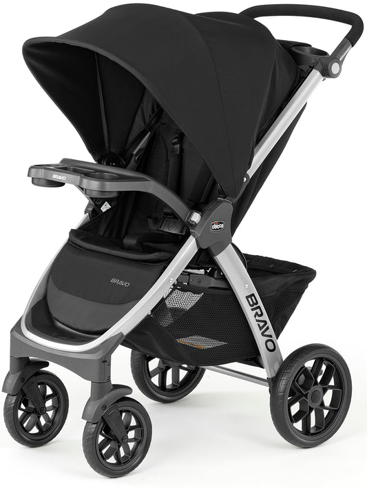 Chicco Bravo Quick-Fold Stroller - Black